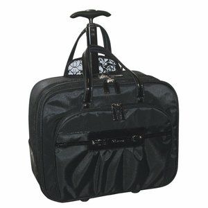 NEW Women's Designer Buxton Leah Roller Tote Carry-On Overnighter Luggage